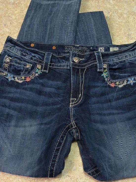 Miss Me Signature Skinny Jeans Size 30 In EUC - Picture 4 of 4